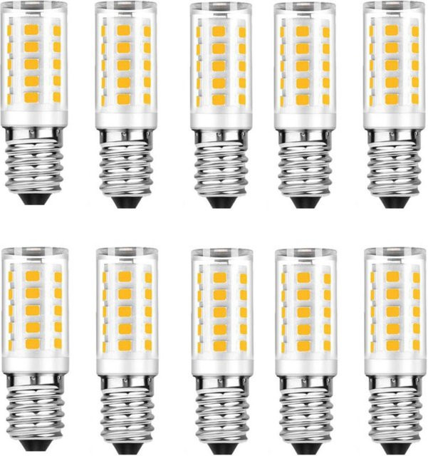 10 Stück TRAZOS E14 LED-Lampen mit 5 W und Keramik-Gehäuse in Weiß für AC 220 V - Bild 1