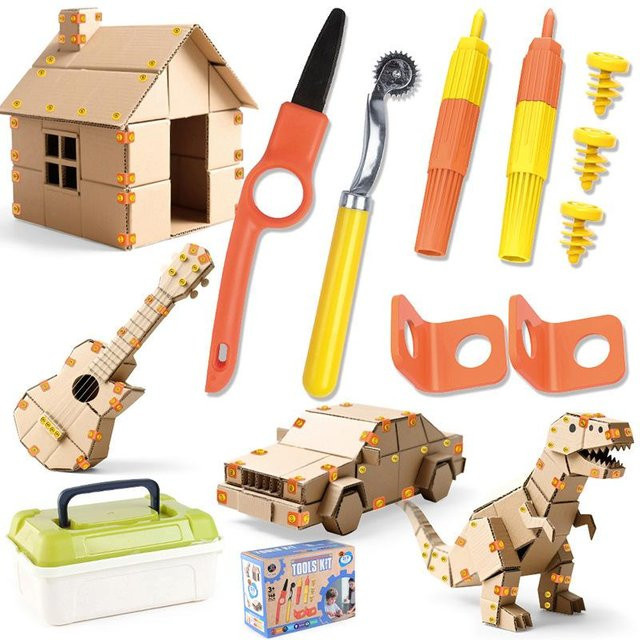 Linyi toy car DIY-Schraubensatz, Puzzlespielzeug, ab 6 Jahren - Bild 1