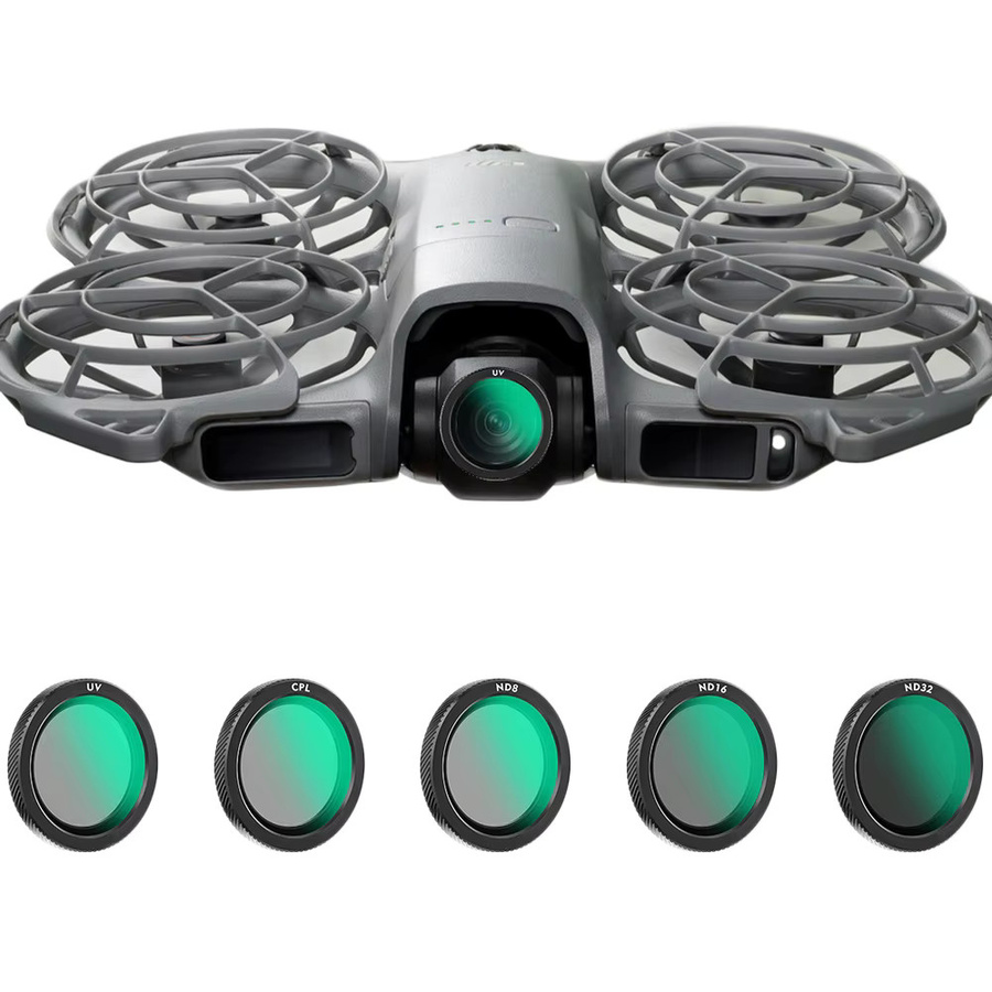 ND&CPL Filter Set für DJI NEO2 mit UV, ND8, ND16, ND32 und CPL Filtern für Drohnen Zubehör - Bild 2
