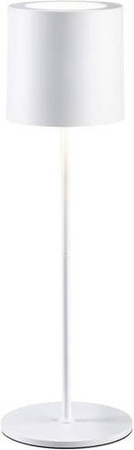 Paulmann 76999 Tuni LED-Akku-Tischlampe, Weiß, dimmbar, Warmweiß