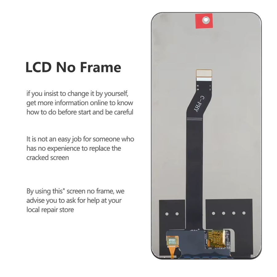 Huawei Nova Y90 LCD Display mit Touch Panel Digitizer und Rahmen in Schwarz für CTR-LX1 und CTR-LX2 - Bild 3
