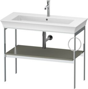 Duravit Waschtisch-Konsole White Tulip in White, B/T: 98,4 x 45 cm - Bild 1