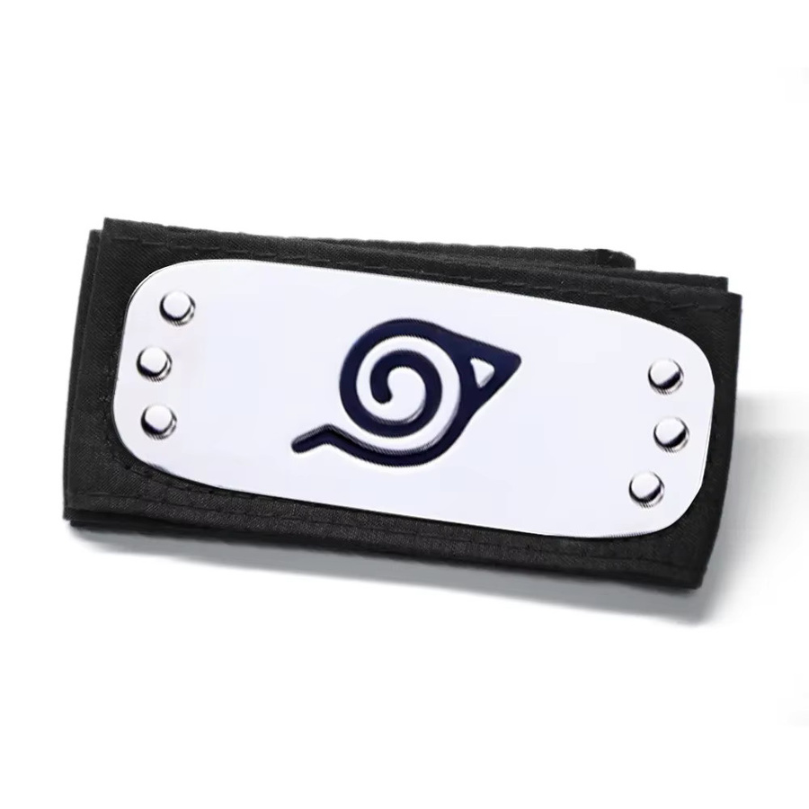 Bandai Naruto Stirnband, Cosplay Requisite, Zubehör, Schwarz - Bild 2