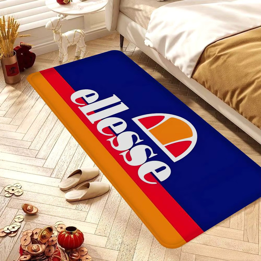 E-Ellesse Retro Flurteppich Multiple Choice Multicolor rutschfest für Wohnzimmer und Küche - Bild 4