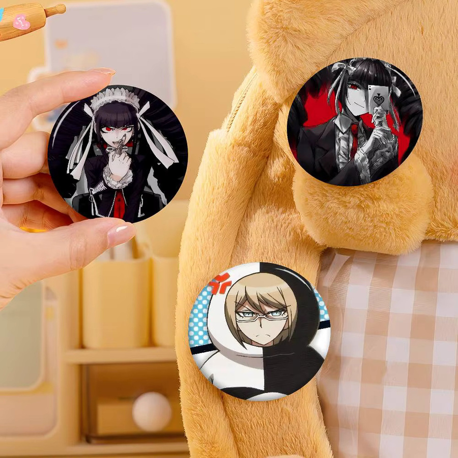 Mesuca Anstecknadeln, Danganronpa Anime, Cartoon - Bild 3