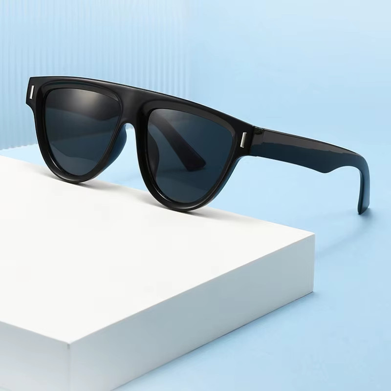 Samjune Korrektionsbrille, Vollrand, Square, Kunststoff, Schwarz, Unisex - Bild 3