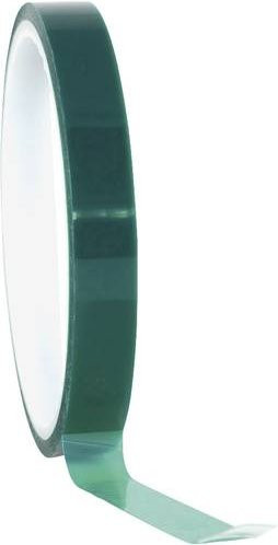 TOOLCRAFT Isolierklebeband Grün, Breite: 9 mm, Länge: 66 m - Bild 1
