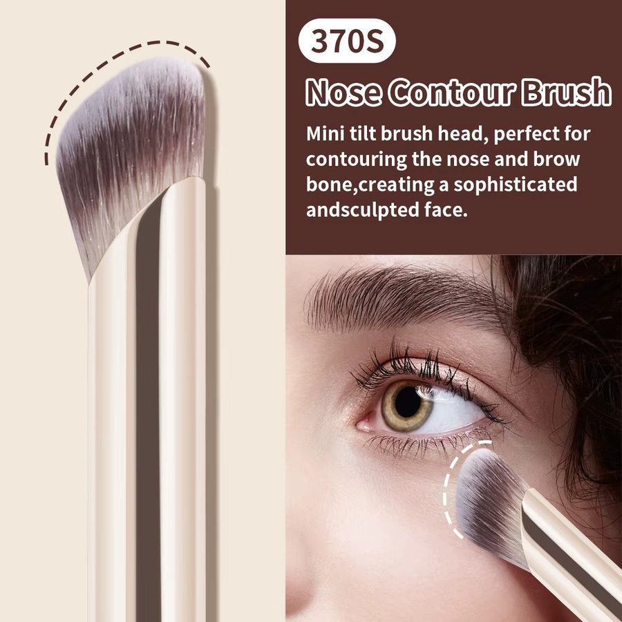 MAANGE Make-up-Pinsel Set, Synthetik, 6 Stück - Bild 3