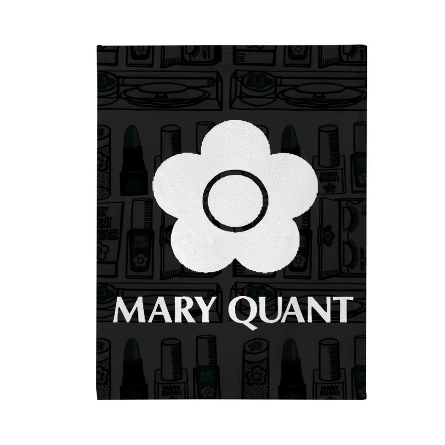 Mary Quant Überwurfdecke aus weichem Flanell für Sommer und Reisen, Retro-Design, Unisex - Bild 4