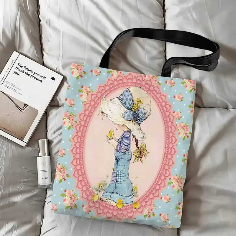 VIKAMA Cartoon-Anime Aufbewahrungstasche in Multicolour als langlebige und wiederverwendbare Reisetasche oder Alltagshandtasche mit großer Kapazität - Bild 2