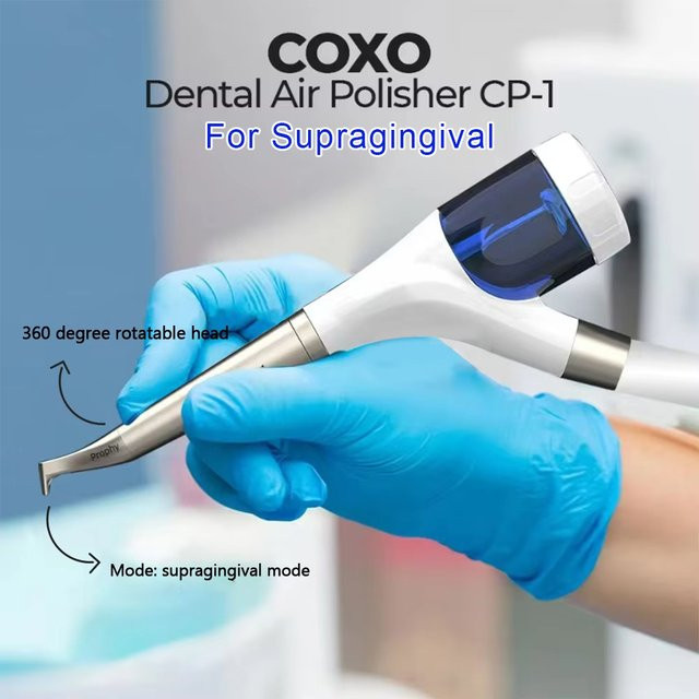 COXO Dental Air Flow Prophy Unit CP-1/CP-2 Luftpolierer für supragingivales Zahnsandstrahlen und Zahnaufhellung - Bild 1