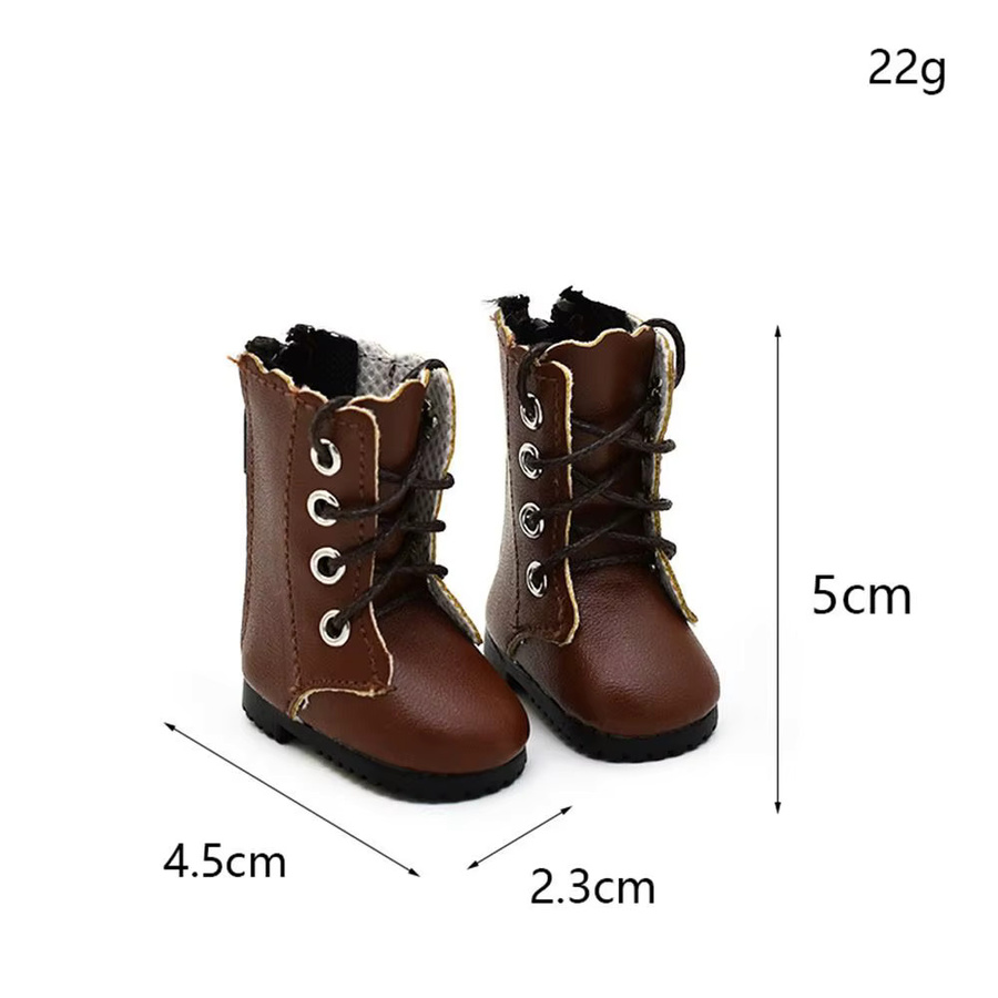 SIRENXI Puppen Zubehör, bunte lange Knie Stiefel, Leder, 30cm - Bild 5