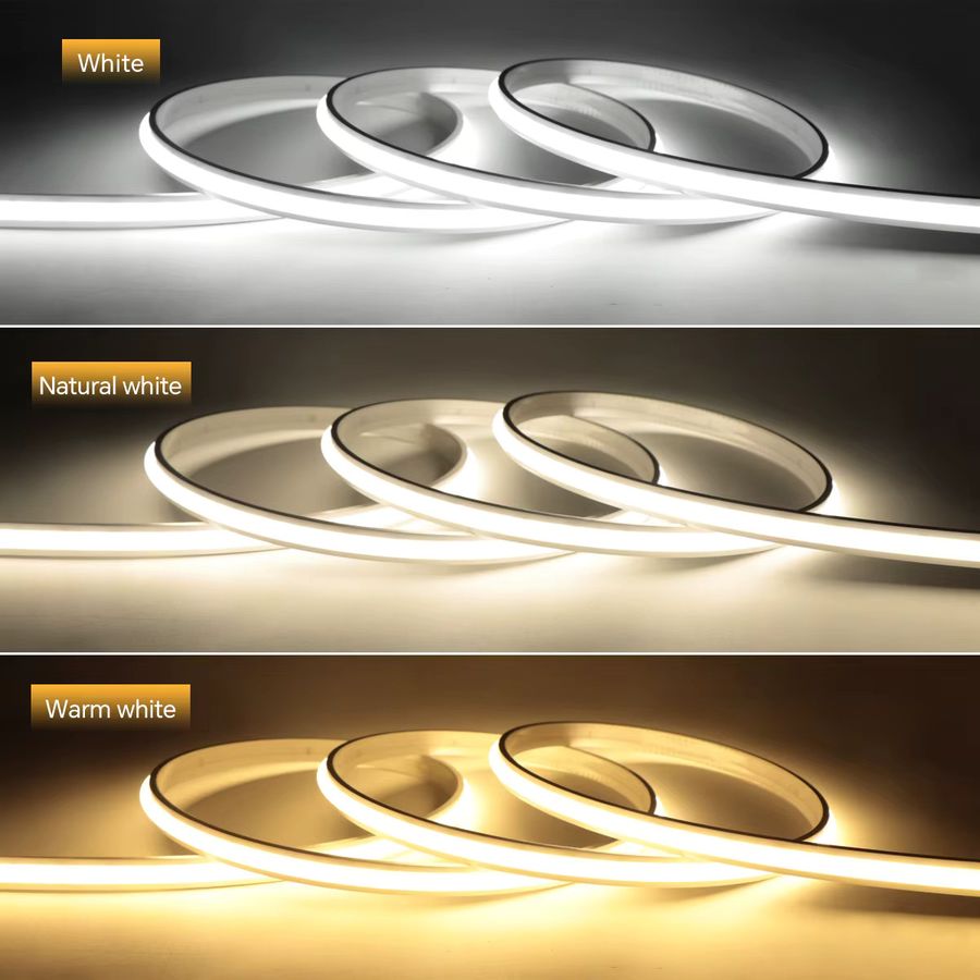 Guillermo 24 V Neon-COB-LED-Lichtleiste mit Touch-Sensor und Dimmer in Warmweiß - Bild 5