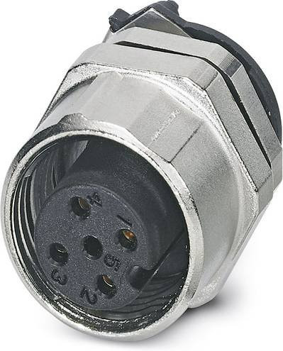 Phoenix Contact 1440009 Sensor-Aktor-Einbausteckverbinder M12 Buchse, 4 Polzahl, silber, 60 Stück - Bild 1