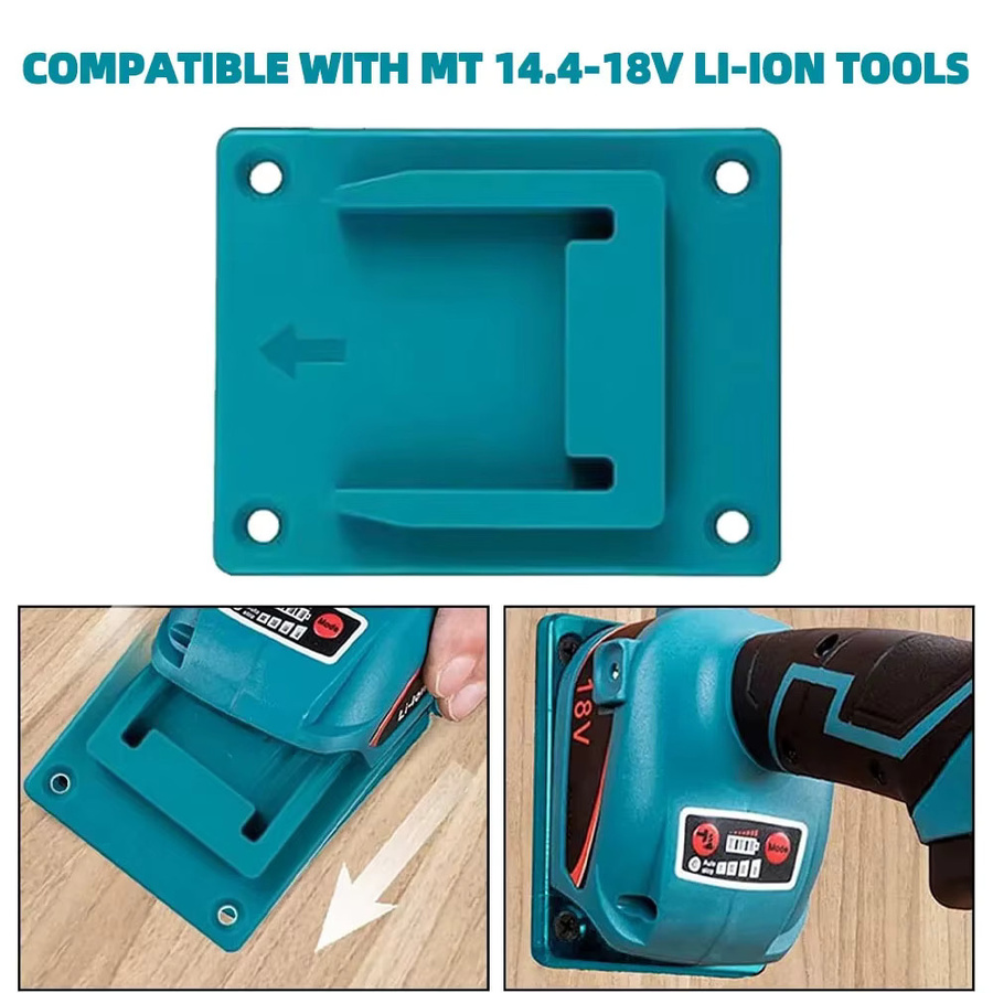 Wandmontierter Werkzeughalter und Batteriehalter für Makita 18V mit Schrauben - Bild 3