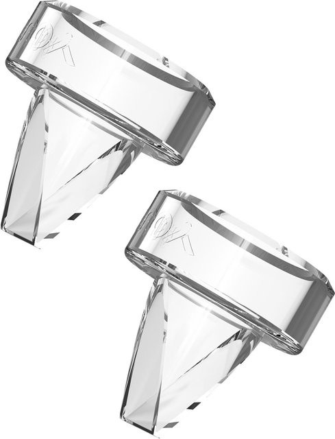 Binchi Outdoor Product Ersatzset für elektrische Milchpumpen mit 2 Stück transparenten Silikon-Ventilmembranen im Entenschnabel-Design - Bild 1