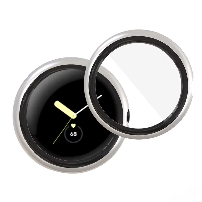 jansin Schutzhülle für Google Pixel Watch 2/1, Glas, Grey - Bild 2
