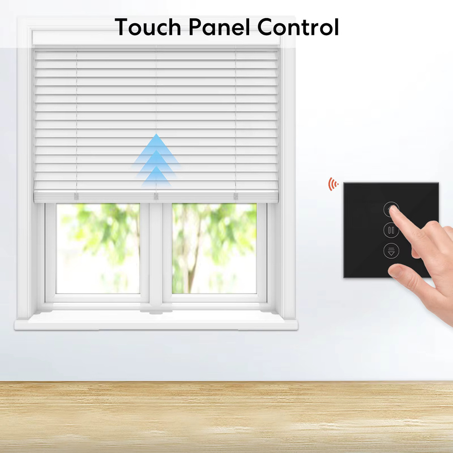 LoraTap ZigBee Tuya Smart Vorhangschalter für Rohrmotoren in Weiß mit Reisetimer und Sprachsteuerung für Google und Alexa - Bild 3