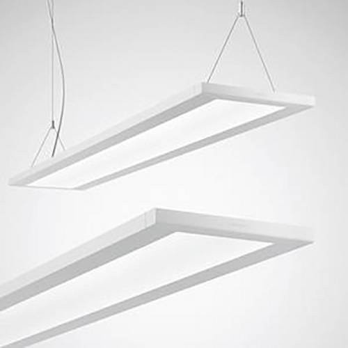 Trilux Luceos D/H2 LED-Hänge- und Aufbauleuchte in Weiß aus Aluminium - Bild 1