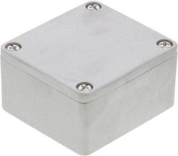 Molex MWE Industrial Solution Universal-Gehäuse aus Aluminium in Silber, B/T/H: 5,8 x 6,4 x 3,6 cm - Bild 1