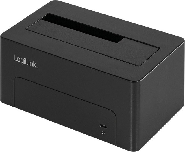 Logilink Quickport HDD-Dockingstation SATA 6Gb/s USB 3.1 Gen 2 Schwarz QP0027 - Bild 1