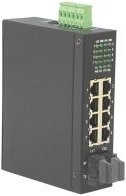 ROLINE Industrie Switch unmanaged mit 6x RJ-45 und 2x SC, 100 Mbit/s, Schwarz, 21.13.1154 - Bild 1