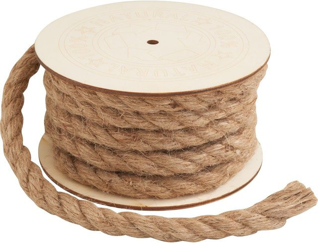 VBS Juteband in Beige für rustikale Weihnachtsdekoration - Bild 1