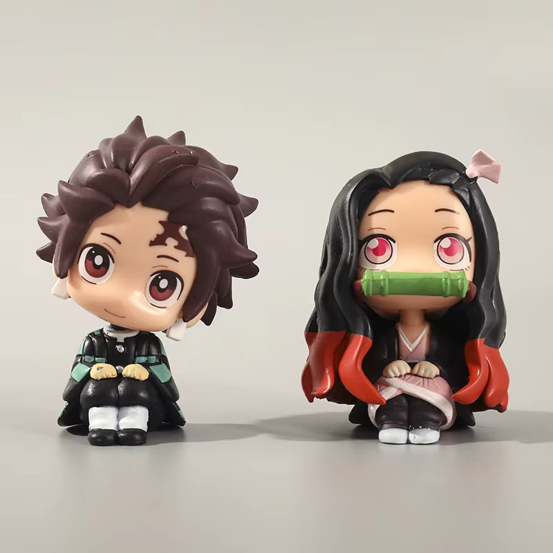 Bandai Dämonentöter Kamado Tanjirou Kamado Nezuko Kawaii Q Ver. PVC-Actionfigur, Einzelfigur - Bild 3