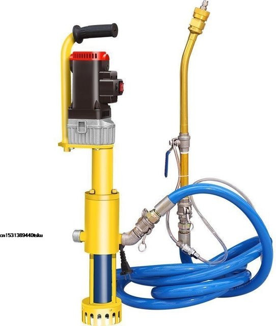 Multifunktionale kleine Farbspritzmaschine mit 2200 W für Zement und Mörtel, Gelb - Bild 1