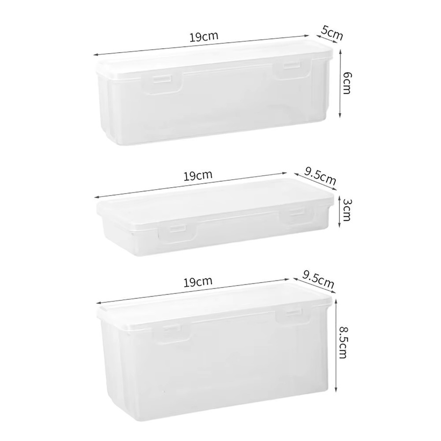 Transparenter Schreibtisch-Organizer aus Kunststoff als Stifthalter und Aufbewahrungsbox für deine Schreibwaren - Bild 2