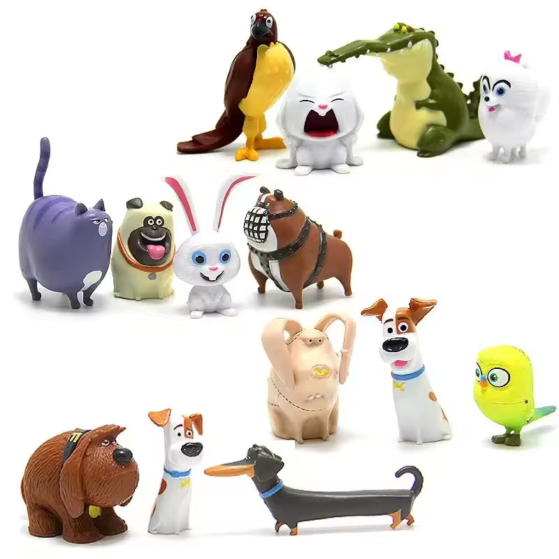 Potdemiel Geheimnis Haustiere Action Figur, 14-teiliges Set, Kunststoff - Bild 3