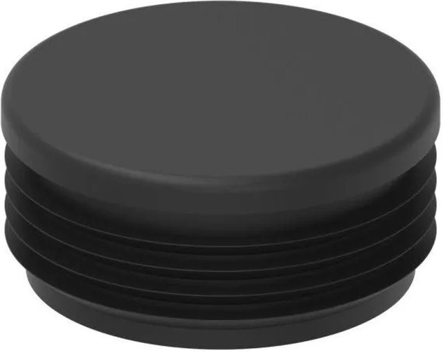 FeNau Einsteckkappe aus Kunststoff für Rohr Ø 60,3 mm in Schwarz - Bild 1