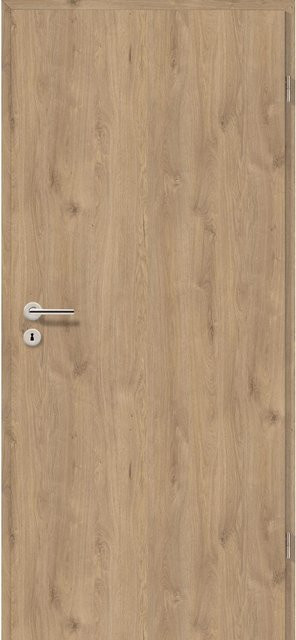GetaDoor Zimmertür GL 767 Adria in Eiche Dekor, Farbe Braun, Anschlag Rechts, Breite: 86 cm, Höhe: 198,5 cm - Bild 1