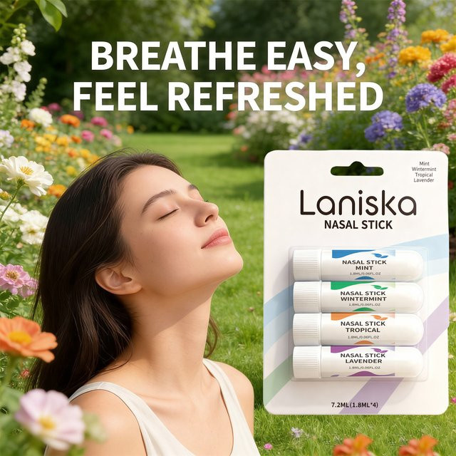 Laniska Nasenstick-Set, Minze, Winterminze, Lavendel, Unisex - Bild 1