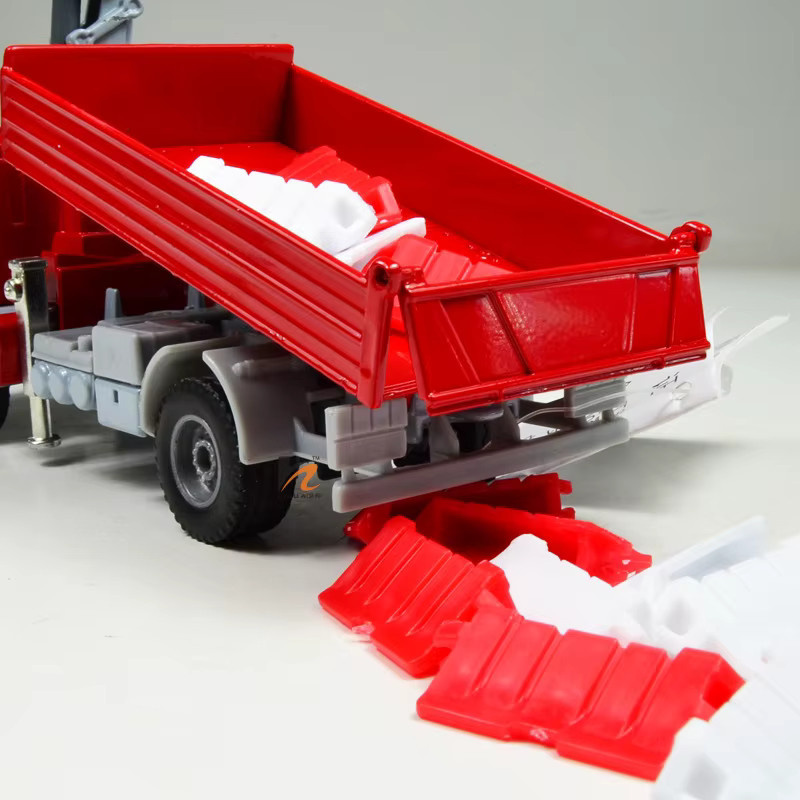 CONUSEA LKW-Montierter Kran Transportkipper, Modellauto, 1:50, Metall - Bild 4