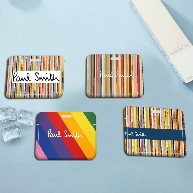 P-PaulS S-SmithS Arbeitsausweis-Etui mit Schlüsselband und ID-Kartenhalter aus Kunststoff, Multicolor - Bild 1