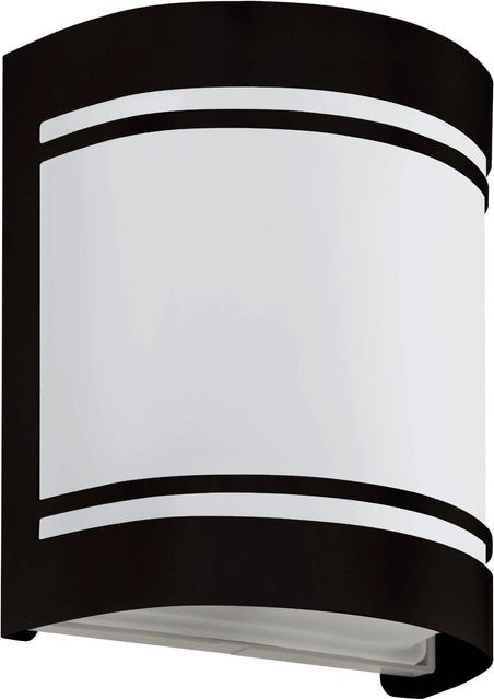 Eglo Außen-Wandleuchte Cerno, 1-flammig, Schwarz, B/H: 16,5 x 14,0 cm - Bild 1
