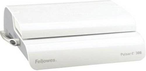 Fellowes Pulsar-E Plastikbindegerät in Weiß und Silber B: 43,2 cm, H: 13,0 cm, T: 38,8 cm - Bild 1
