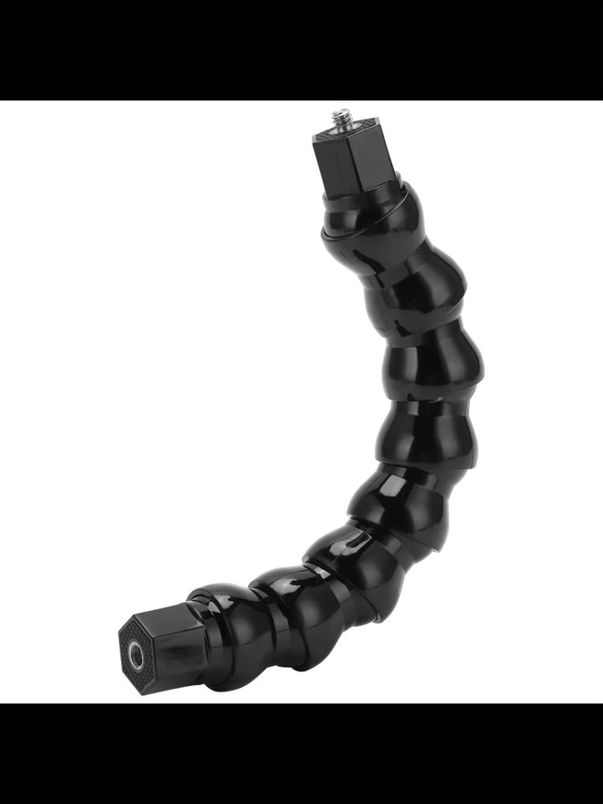 docooler FLW 264 Flexibles Einbeinstativ mit 8-teiliger Schwanenhals-Kamerahalterung und 1/4-Zoll-Gewinde in Schwarz - Bild 7
