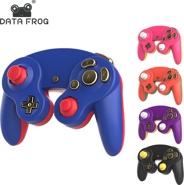 DATA FROG Ersatzgehäuse für klassische Retro-Konsolen-Controller mit Tasten, Multicolor - Bild 1