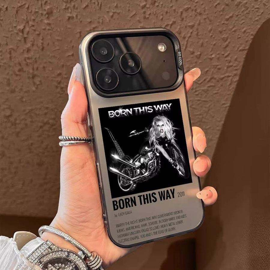 Stoßfeste Handyhülle im Aurora Laser Design für iPhone 11 bis iPhone 17 Pro Max, Mehrfarbig - Bild 2