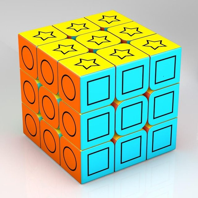 Binchi Keji Travel Magic Puzzle Cube, 3x3 Infinity Cubo, ab 12 Jahre - Bild 1