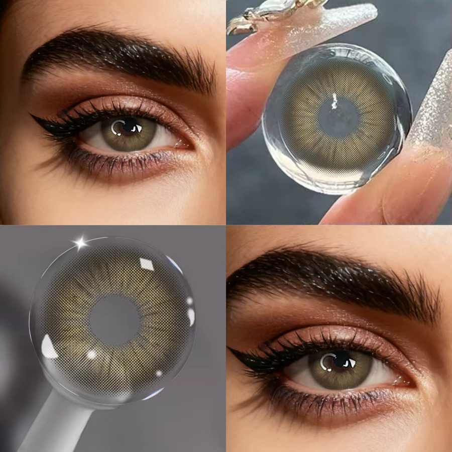 VISUASHOW Rome Times Kontaktlinsen Braun, 14,2mm, Unisex - Bild 2