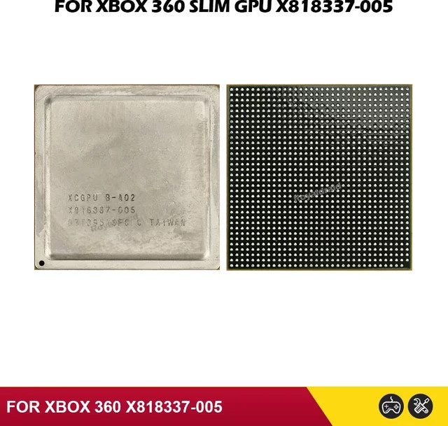 Microsoft Xbox 360 Slim GPU Ersatzteil in Silber für Modell X818337-005 - Bild 1