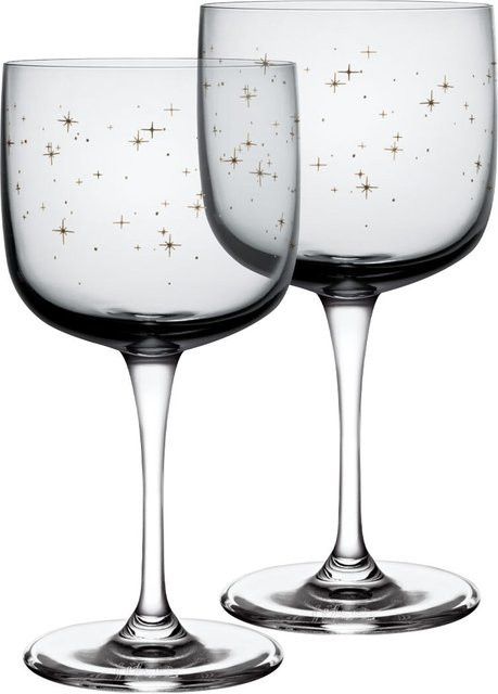Villeroy & Boch like. Weinkelche Winter Glow Set, 2er Set, transparent, 270 ml - Bild 1