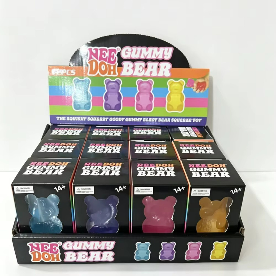 NeeDoh Gummispielzeug, mit Gel gefüllt, 8 cm - Bild 4