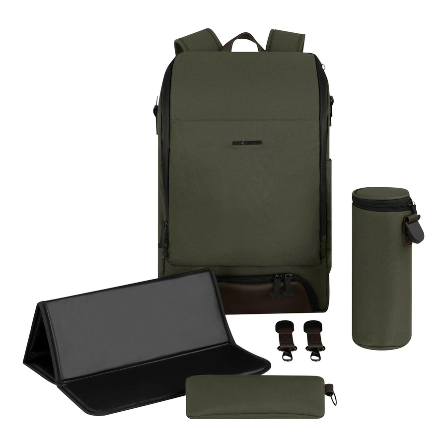 ABC Design Wickelrucksack Active grün B/T/H: 44 x 30 x 17 cm - Bild 2