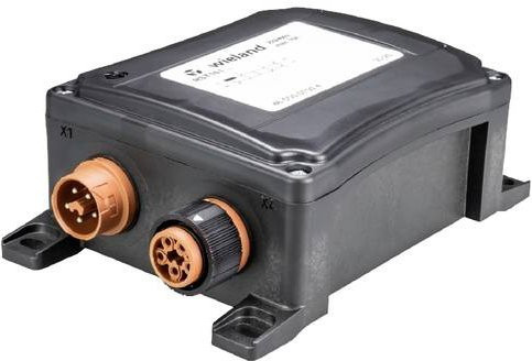 Wieland Electric Verteiler 46.050.0150.4 in Braun und Schwarz - Bild 1