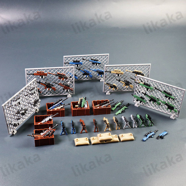 likaka Militär Waffe Zubehör, Bausteine Spielzeug Set - Bild 1