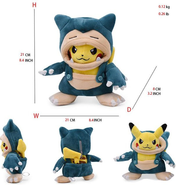 Modimo Pokémon Pikachu Kuscheltier, Plüsch / Textil, ab 14 Jahren - Bild 1